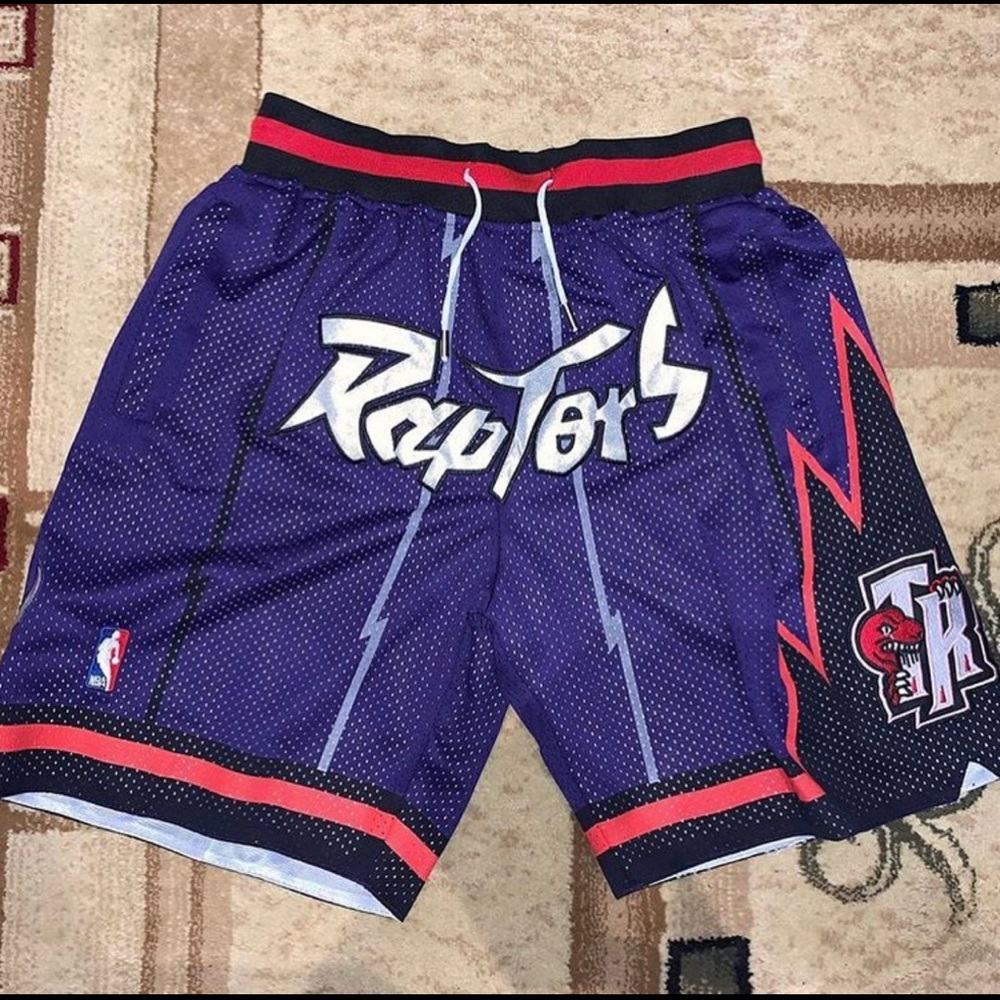 Raptors just don shorts